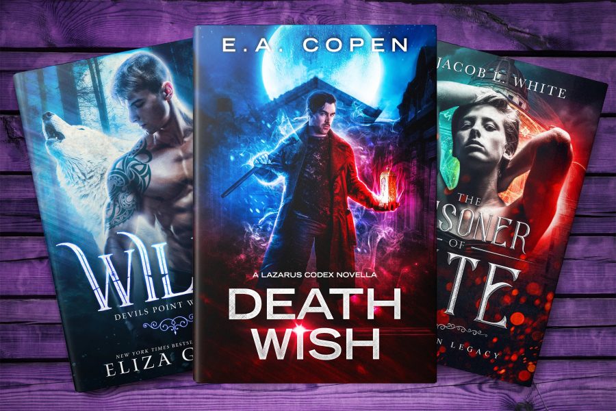 I will design best selling fantasy book cover