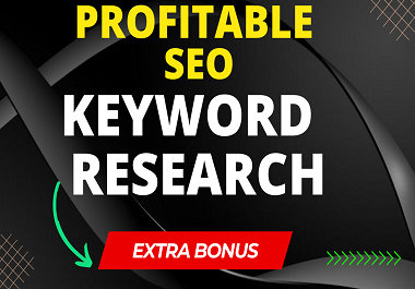 Keyword research, website SEO audit & competitor analysis