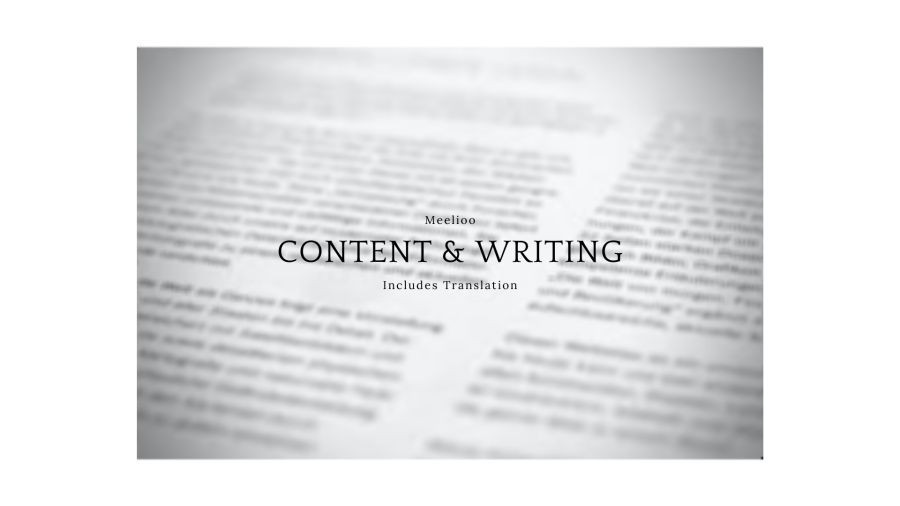 News, Content And General Promotion Writing Service