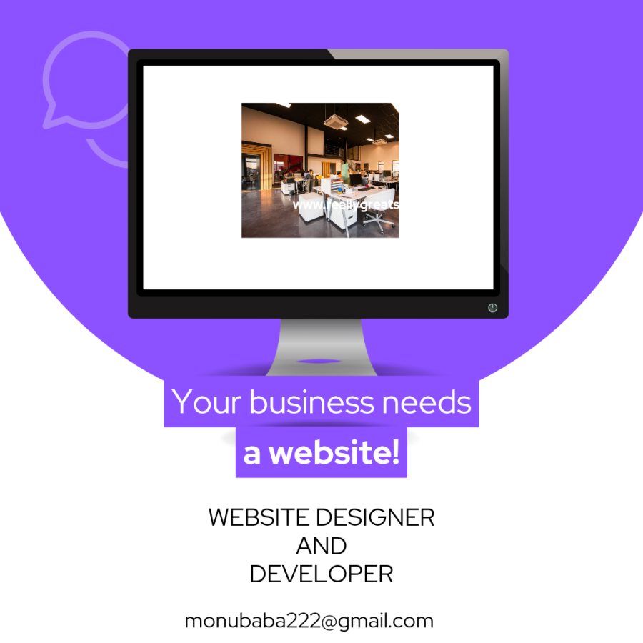 Website designing and developing 