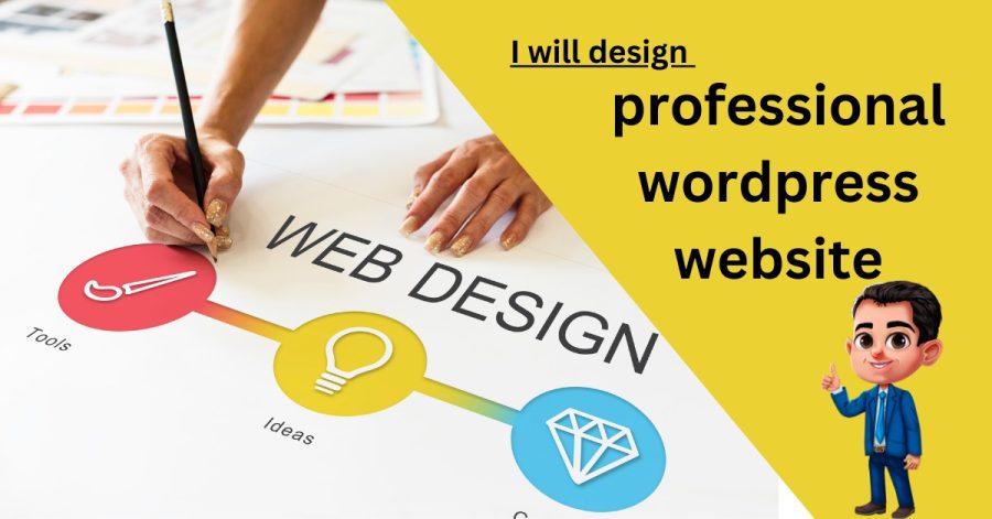 I will design professional creative wordpress website 