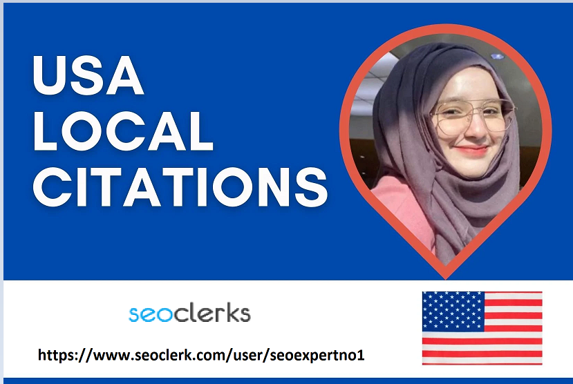 i will list your business to top live sites USA 70 Citations