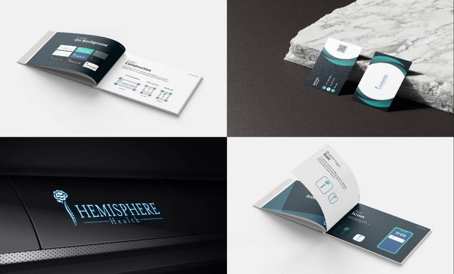 design minimalist business logo and corporate brand identity