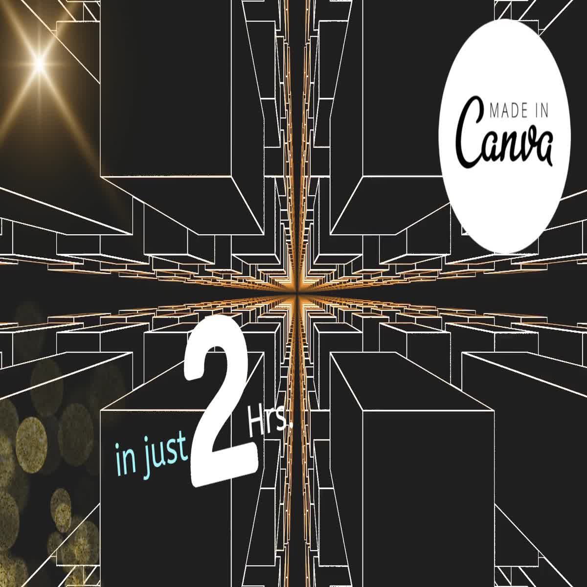 I will design attractive canva templates for you in just 2 hours
