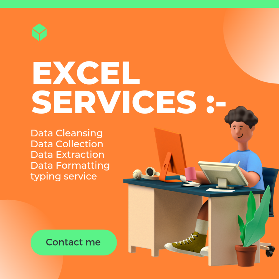 I will do your DATA extraction, cleansing, collection and typing work 