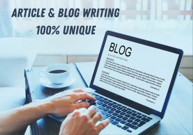 I Will Write High Quality SEO Article Writing, Blog Writing and Content Writing 100% Unique