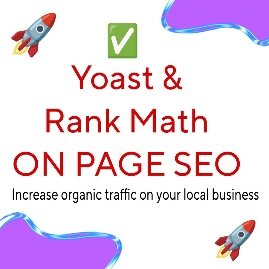 I will increase organic traffic on your local business (wordpress) with ON PAGE SEO 