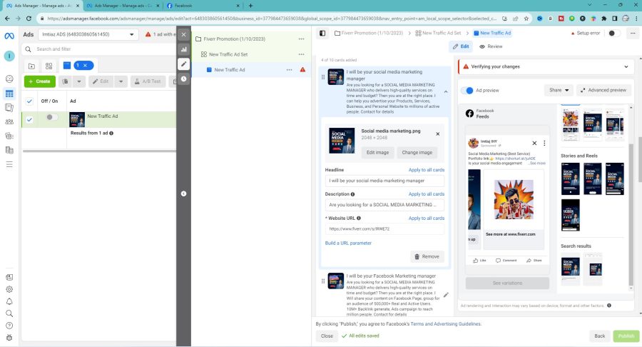 I will setup profitable facebook ads campaign for 10x boost your sales