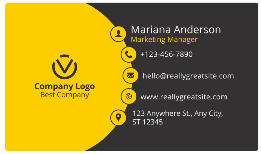 I can design modern and professional business card for you in 24 hours.