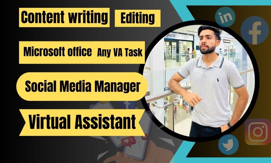 i will be your personal and administrative virtual assistant