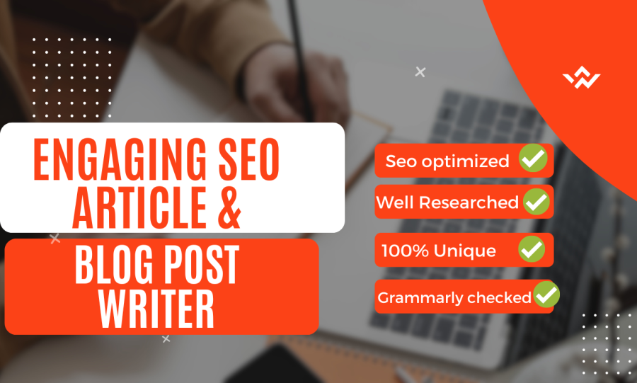 I will write engaging, SEO optimized article and blog post of 1500 words