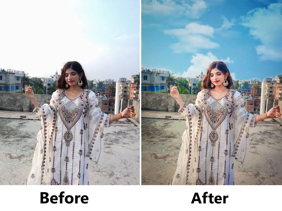 I will do photo color grading, retouching, and beautification