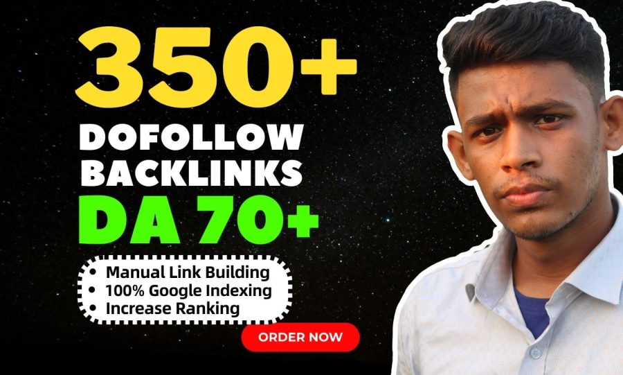 Build High Authority DA SEO Backlinks with Link Building for Ranking