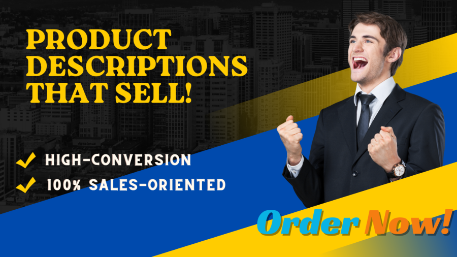 write highly converting powerful product descriptions for your brand