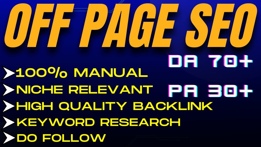 100+ Manual HighQuality dofollow Backlink 