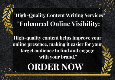 "Dominate Online with SEO-Optimized Content Writing"