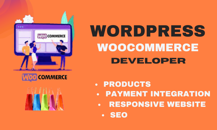 I will develop Complete Woocommerce Responsive WordPress Website 
