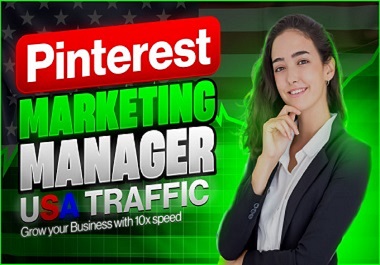 I will Manage your SEO Optiised 10 Pintrest Pins with Board 