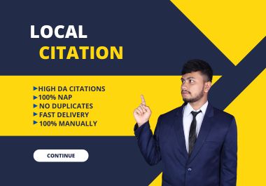  Local Citation and Business Listing SEO Service 