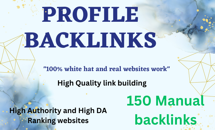 I will create high authority backlinks for your blogs 