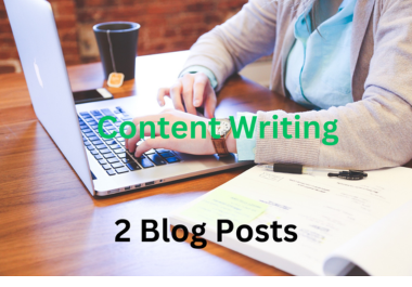 Write 2 SEO-Friendly Blog Posts of 700-1200 words 