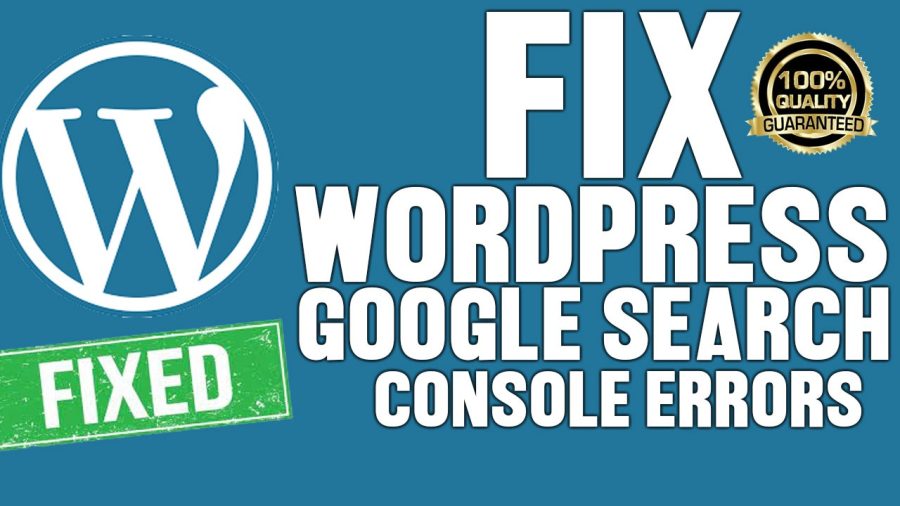 I will fix wordpress indexing issues, all google search console errors, issues