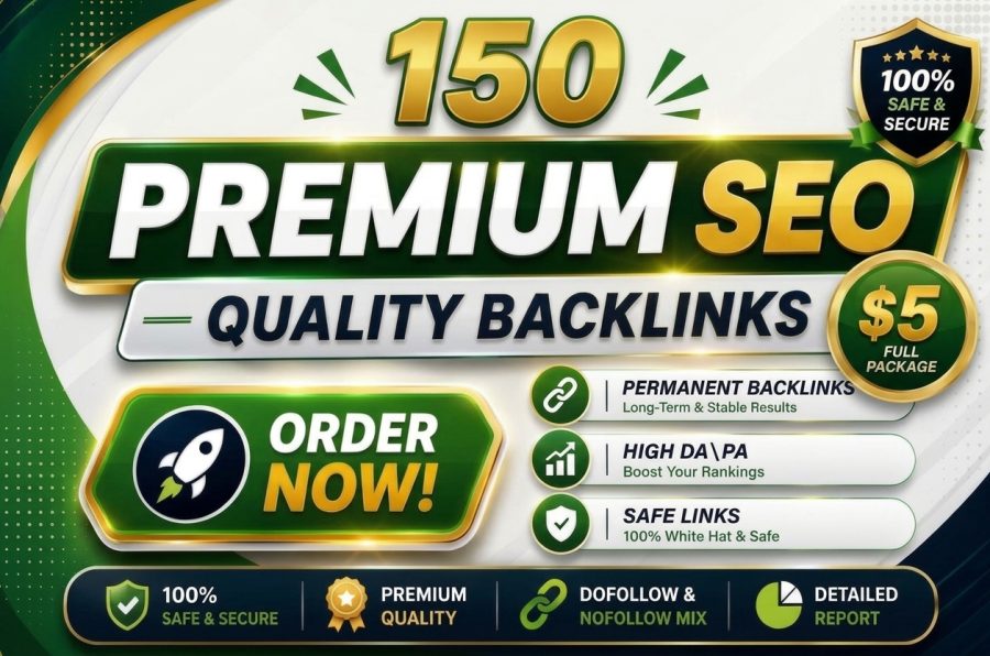 Premium Build 150 Manual SEO Backlinks from DA90 Plus Domains