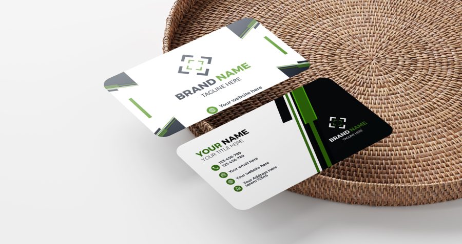 I will do modern minimal luxury and corporate business card design