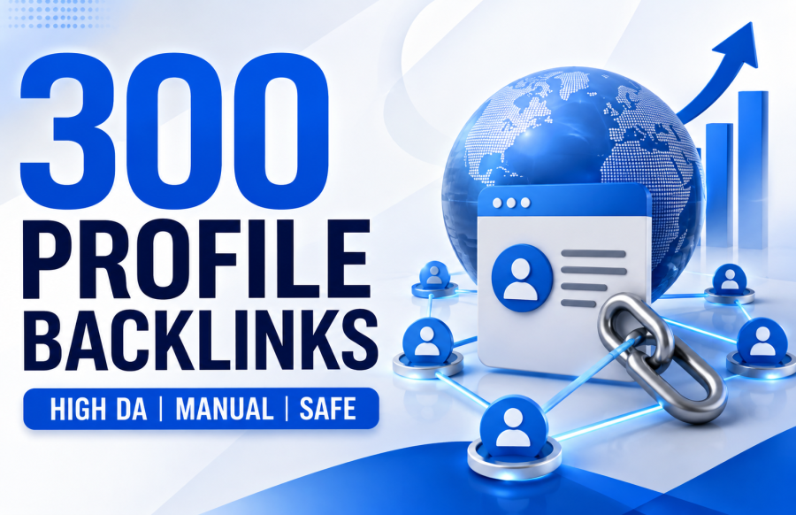 I Will Create 300 High DA Manual Profile Backlinks for White Hat SEO