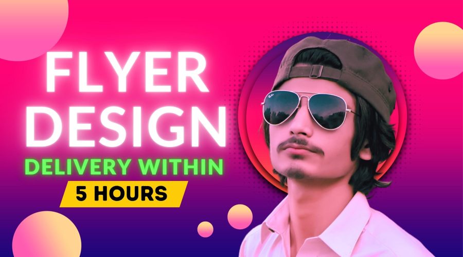 I will do Modern, Flyer or Poster Design in 5 hours