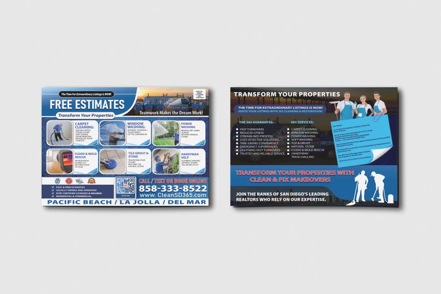 I will do flyer,brochure, booklet design.