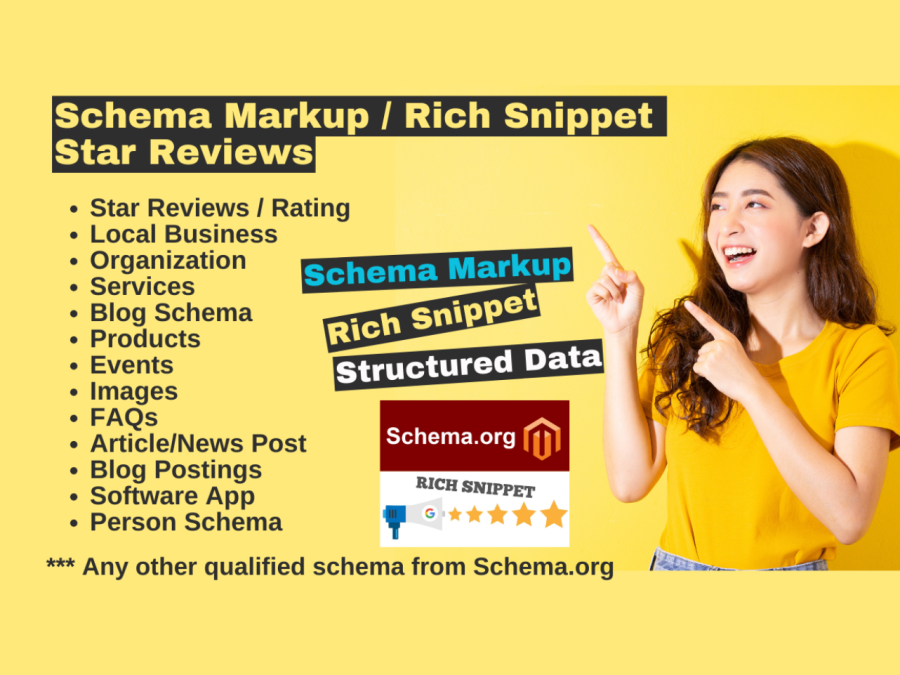 i'll setup advanced schema markup rich snippets and structured data for 3 pages, post or blog