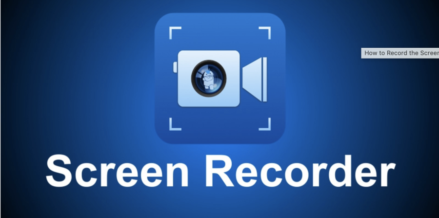 Basic screen recording app with Colorful Styling 