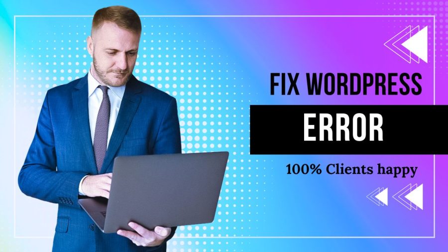 I'll fix WordPress issues, bugs, plugins issues 
