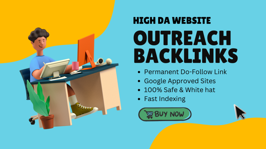 Build dofollow backlinks on high da authorty link building website for google ranking