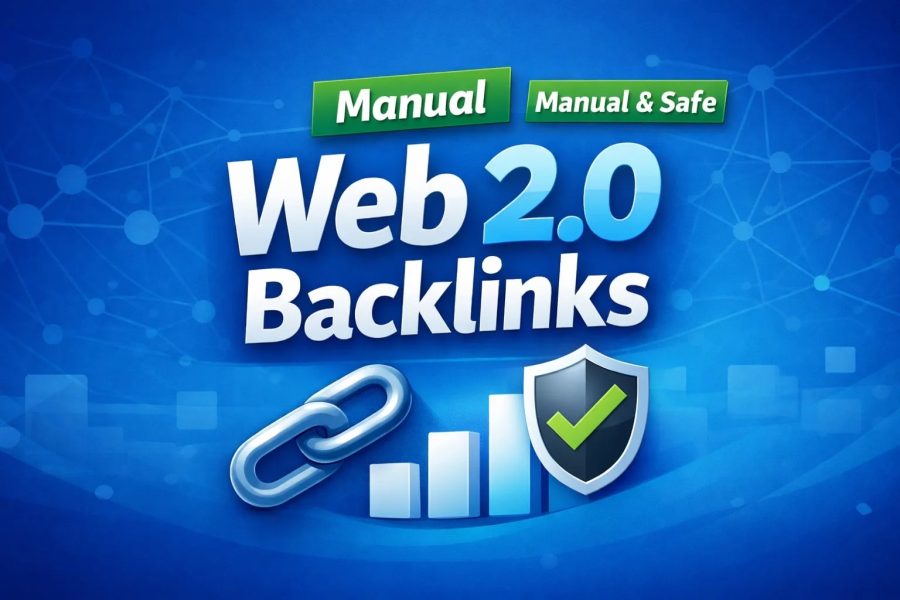 Get Powerful Manual 1000 Web 2.0 SEO Do-follow link building Backlinks to Ranking Your Website
