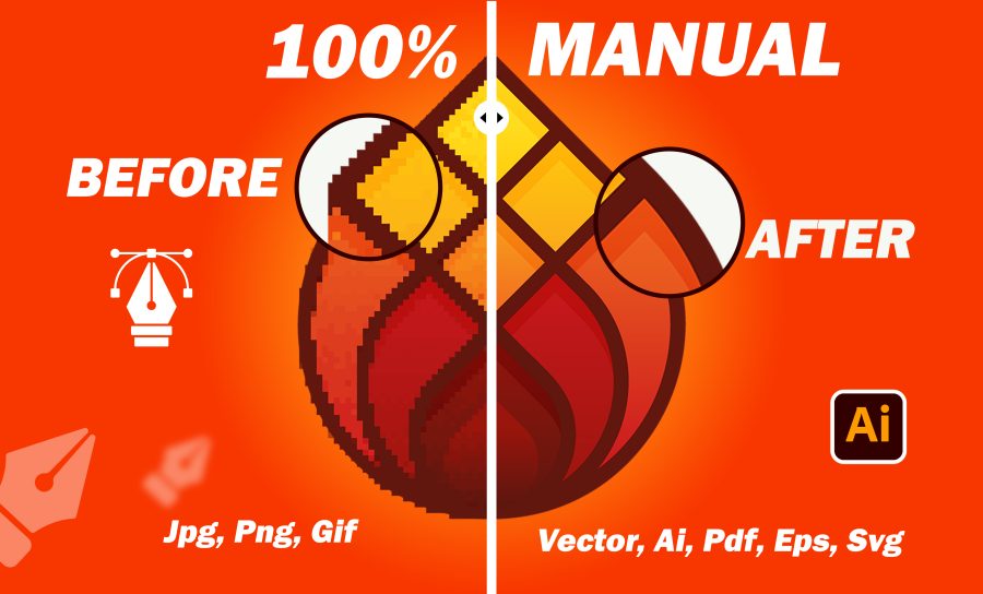 I will edit logo, redesign, recreate, or convert vector