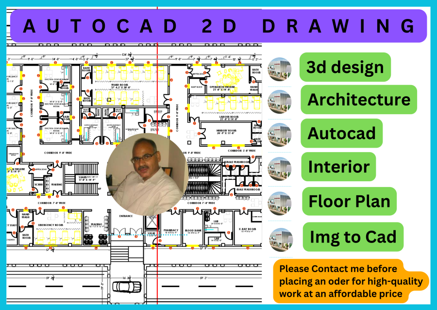 Convert PDF, Hand Sketches, or Images into Autocad Drawings