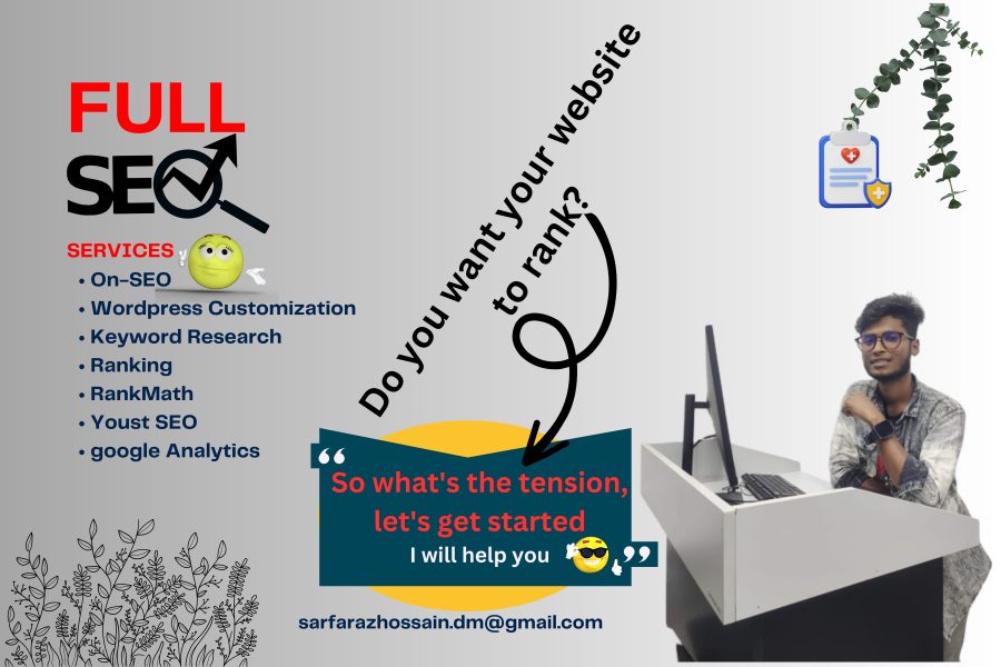 You will get Full SEO for your unranked website pages | per day
