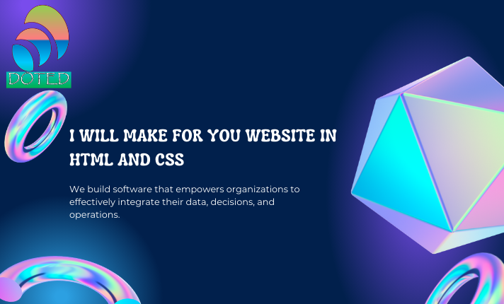 i will design website through coding and wix
