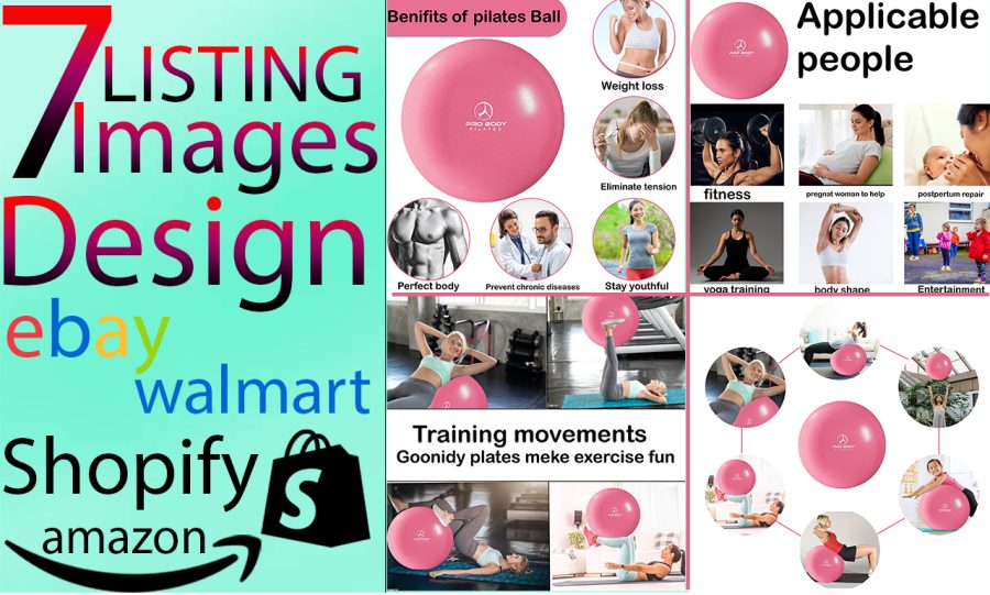 I will amazon product listing images design,infographics,pictures,ebay photo editing