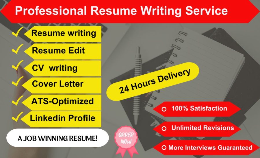i will write a Professional resume ,cv ATS friendly and Linkedin Profile Optimization