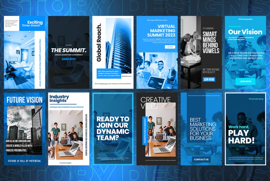 I will design instagram stories and facebook stories 