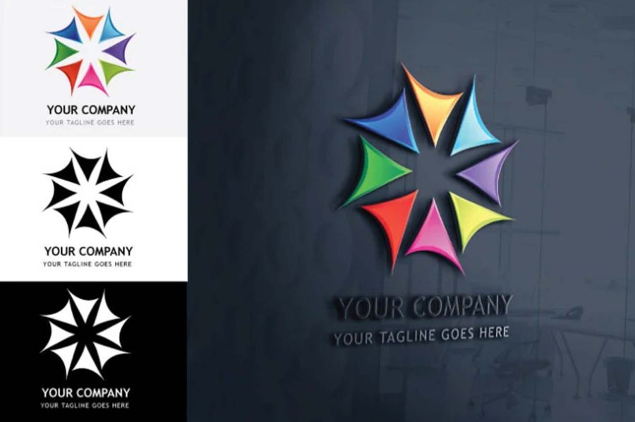 I will do 3 minimalist logo designs and a favicon as a gift