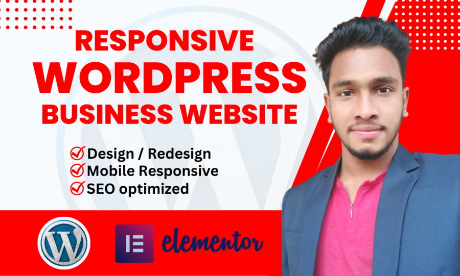 I will design, redesign, clone, revamp, duplicate, transfer, or fix wordpress website