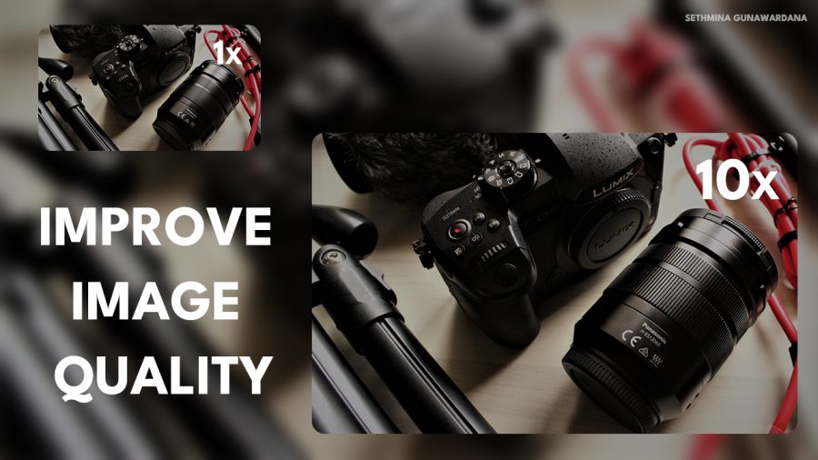 Image Upscale & Enhance & Improve your image Quality