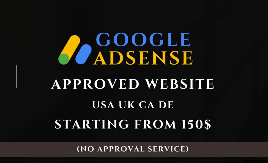 I will provide google adsense approved website 