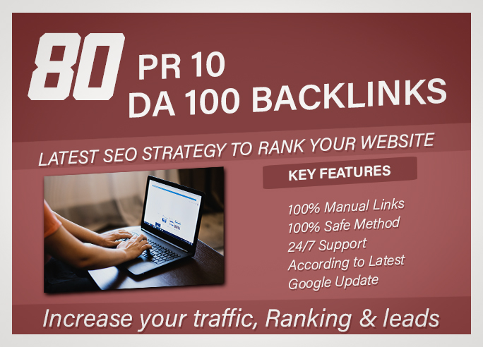 Build 80 High-Quality SEO Backlinks on Top-Notch Websites, Including Educational Links