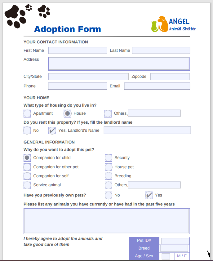 I will create fillable PDF form or redesign fillable PDF