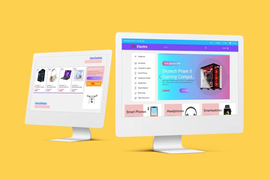 I will develop react js with tailwind CSS website front-end developer